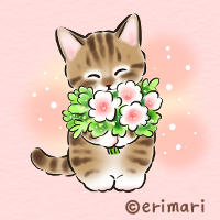 毎日使える☆動く猫たちのスタンプ2